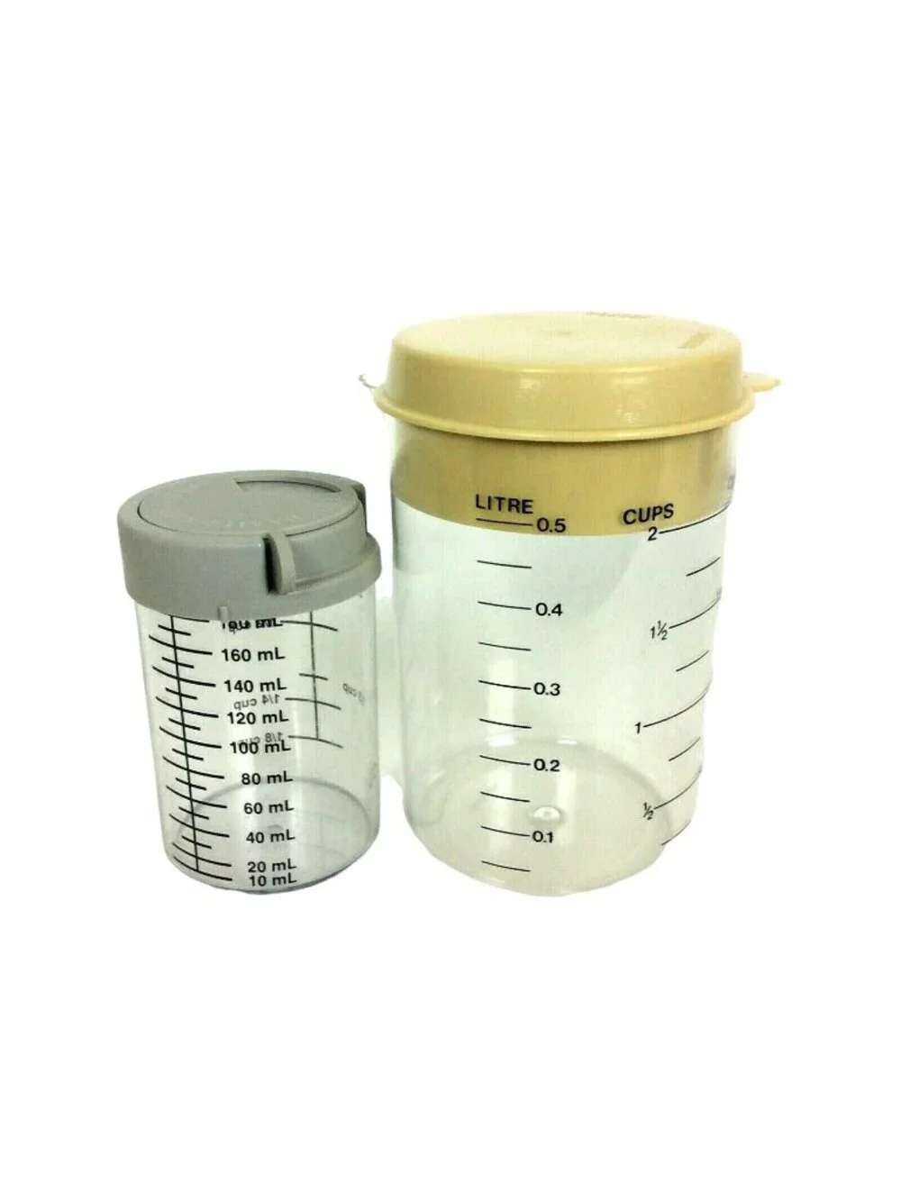 Pampered Chef Measuring Cups Set Of 2 Dry Wet Kitchen Cooking Baking